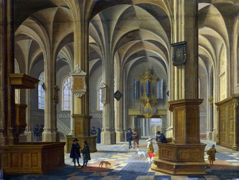 Bartholomeus Van Bassen Interior Of St Cunerakerk Rhenen National