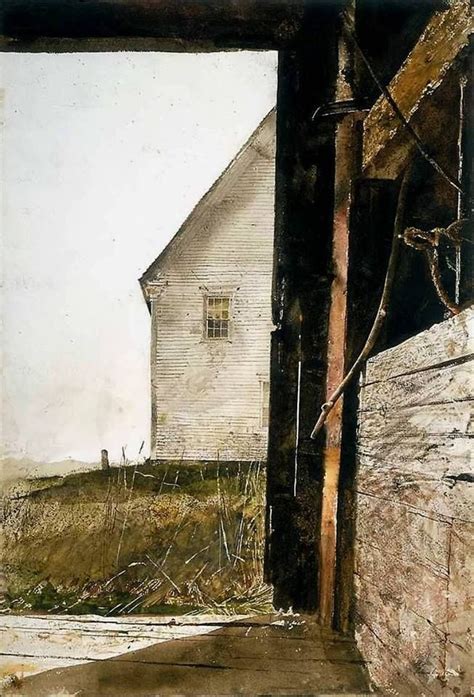Andrew Wyeth 1917 — 2009 Usa Olson House 1966 Watercolor On Paper