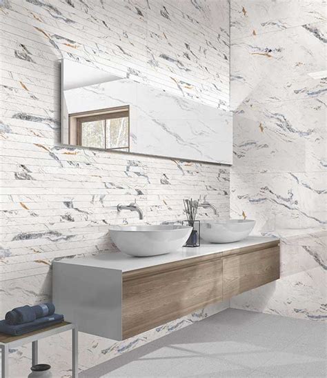 Panda White Marble 60x120 Cm Gres Tough Ceramic Wall Tilesfloor Tiles