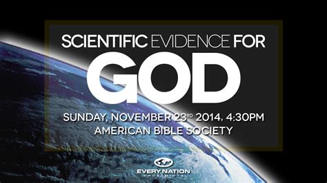Scientific Evidence For God Every Nation Church New York