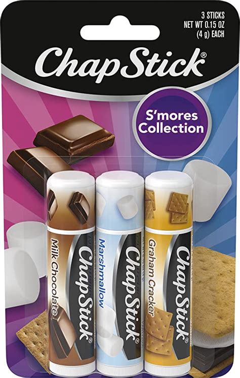 Chapstick S Mores Collection Graham Cracker Marshmallow And Milk