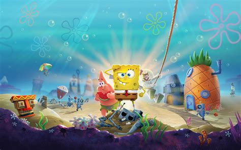 3840x2400 Resolution Spongebob Squarepants Battle For Bikini Bottom