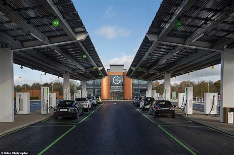 The Uks First Ev Only Charging Forecourt Has Opened Today In Essex