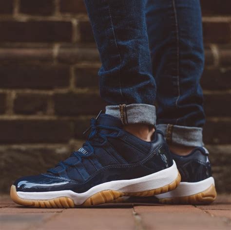 Let us know if your feeling these in the comments. Here's How The Air Jordan 11 Low Navy Gum Looks On-Feet ...