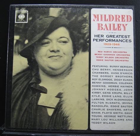 Mildred Bailey Discography And Appreciation Page 2 Steve Hoffman Music Forums