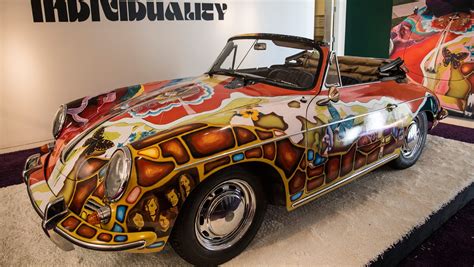 Sold Janis Joplins Psychedelic 1964 Porsche Fetches 17 Million