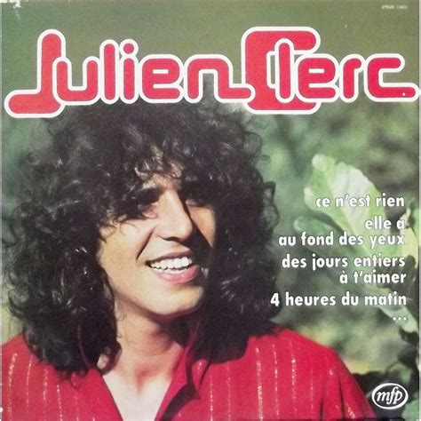 Julien clerc - ce n'est rien de Julien Clerc, 33T chez vinyl59 - Ref