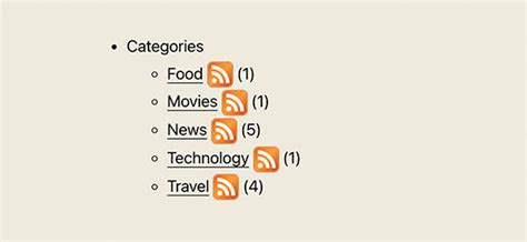 How To Make Separate Rss Feed For Each Category In Wordpress
