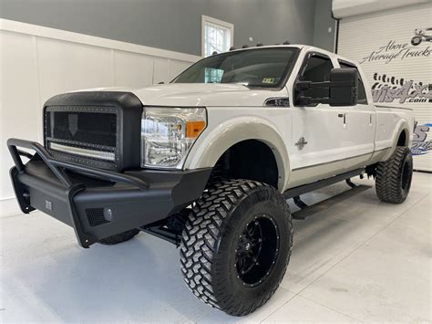 2011 Ford F 350 Super Duty Lariat 4x4 Lifted 67 Diesel Coil Over