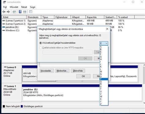 Windows 10 új Meghajtó Betűjel Választása Optimer Kft Honlapja