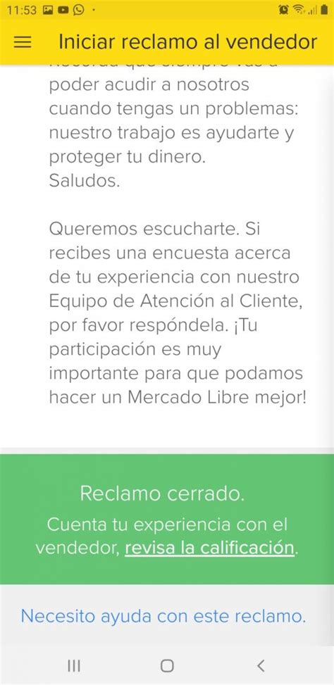 Mercadolibre Cl Devolucion De Dinero Resolvi Mi Problema Con Ayuda