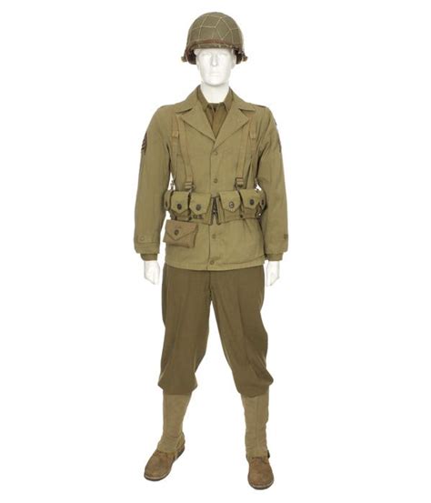 U S Army Temperate Combat Uniform Eastern Costume A Motion Picture