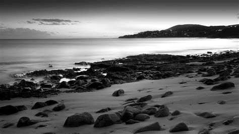Choose from a variety of choices: Black and White beach wallpaper - High Definition, High ...