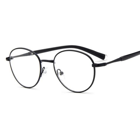 vintage black men women myopia glasses eyeglasses frame