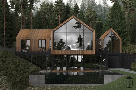 Forest House Yousupova Archello House Designs Exterior House
