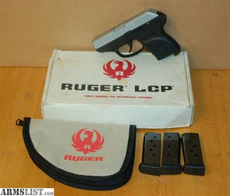 Armslist For Sale Ruger Lcp 380 3 Mags Gun Mat And Box