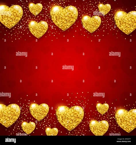 Shining Heart Stock Vector Images Alamy