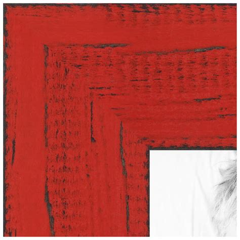 Arttoframes 8x10 Inch Red Picture Frame This Red Wood Poster Frame Is