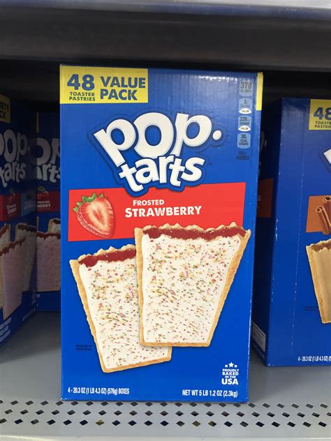 48 ct pop tarts frosted strawberry toaster pastries breakfast kellogg s buync