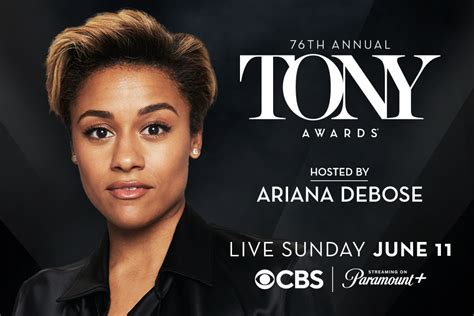 academy award winner and tony award nominee ariana debose returns to host “the 76th annual tony