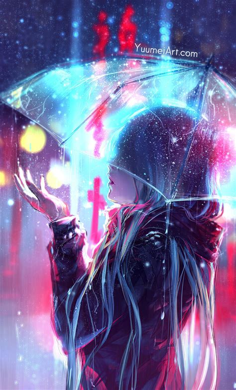 Anime Rain Wallpapers Top Free Anime Rain Backgrounds Wallpaperaccess