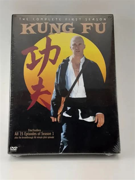 Kung Fu The Complete First Season Dvd Box Set Of 4 David Carradine New