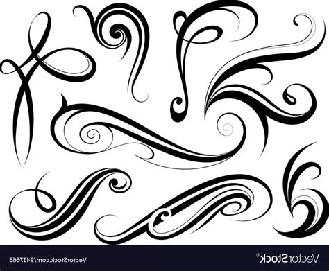 Calligraphy Swirls Png 20 Free Cliparts Download Images On Clipground