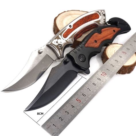 Tactical Knife Hunting Survival Folding Pocket Knife 440c Hardened