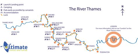 River Thames Locations Ultimate Canoe And Kayak