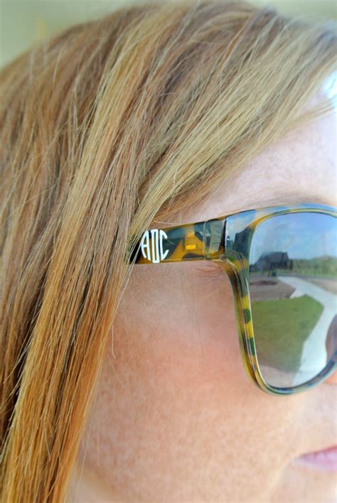 Monogram Sunglasses Redhead Stepmom