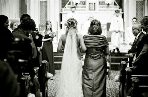 Mother Walking Bride Down The Aisle Mother Daughter Wedding Photos Mother Daughter Wedding