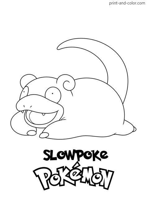 45 Best Ideas For Coloring Pokemon Slowpoke Coloring Pages