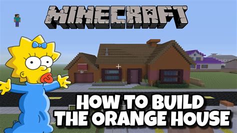 Orange Concrete Minecraft House Small Dirty Shacks Becomes Beautiful