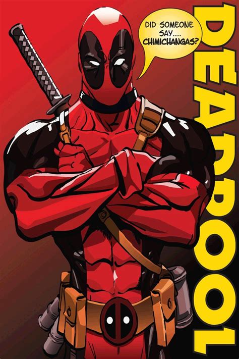 Deadpool Fan Art Deadpool Poster By Mercadolibre