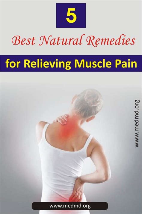 5 Best Natural Remedies For Relieving Muscle Pain