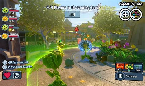 Peashooter, chomper, cactus, and sunflower. Guide Plants vs Zombies : Garden Warfare for Android - APK ...