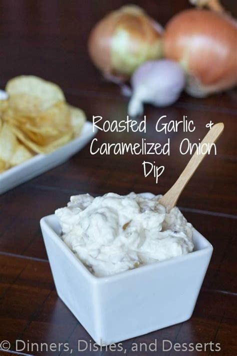 Roasted Garlic And Caramelized Onion Dip Way Better Than Any Store