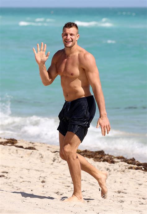 Rob Gronkowski Goes Shirtless In Miami And More Star Snaps Page Six