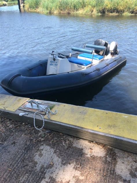 Rimini Rib Boat 51 Metres With 140hp Outboard Two Stroke For Sale From