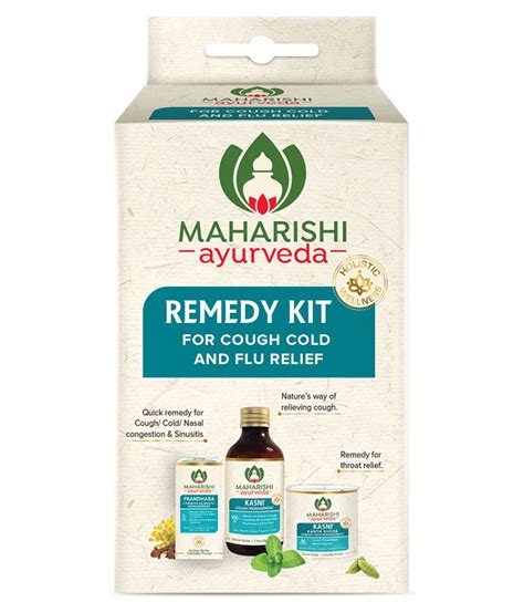 Maharishi Ayurveda Remedy Kit Syrup And Oil Paste 3 L Pack Of 1 Buy