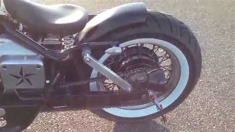 Honda Shadow 750 Bobber Custom Youtube