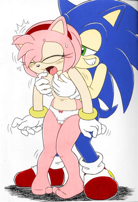 Rule 34 Amy Rose Anthro Breasts Colored Female Fur