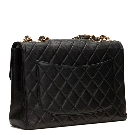 Chanel Jumbo Xl Flap Bag 1997 Hb1074 Second Hand Handbags Xupes