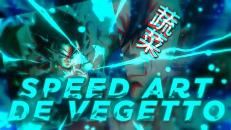 Speed Art De Vegetto 3 Youtube