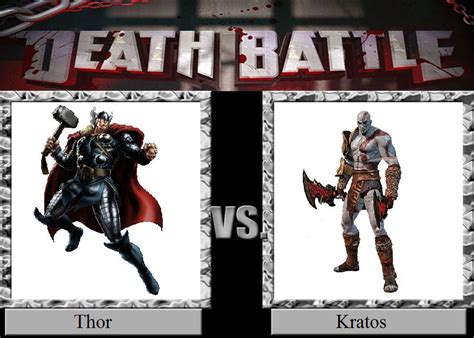 Thor Vs Kratos By Jasonpictures On Deviantart