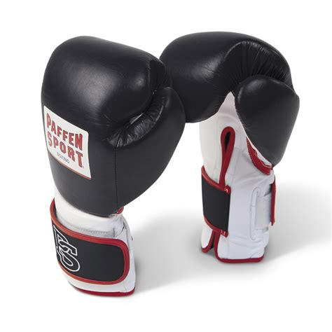 Paffen Sport Pro Performance Boxing Gloves Black White Red Aat000406