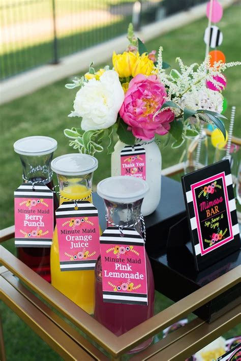 colorful mother s day party with free printables via kara s party ideas