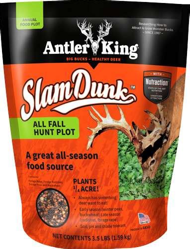 Antler King Slam Dunk 14 Acre 35lbs Fall Plot Annual Outdoor Pro