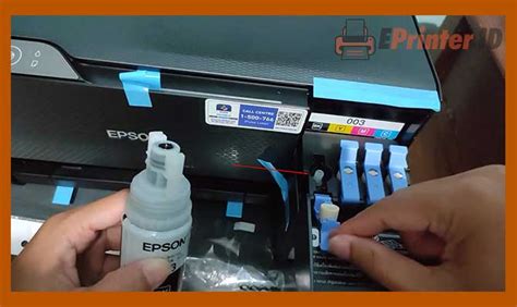 Cara Mengisi Tinta Printer Epson L Eprinter Id