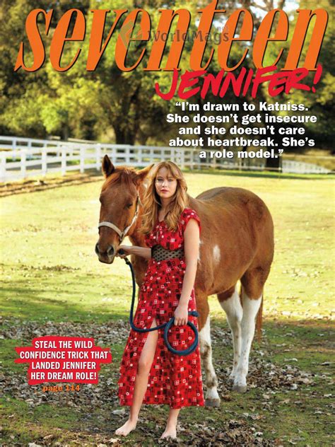 Jennifer Lawrence In Seventeen Magazine April 2012 Issue